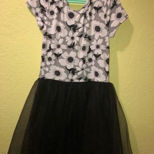 Black tutu dress